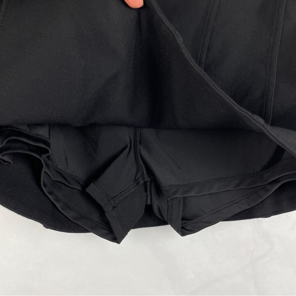 NEW Revolve H:ours Celina Skort Asymmetric Ponte Knit Skirt Corset Sexy Black XL - Picture 6 of 11